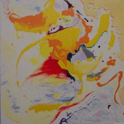 Seaside Metamorphose - 28ins x 28ins - Oil On Canvas