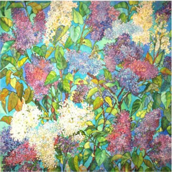 Lilac - 105 x 105 cm